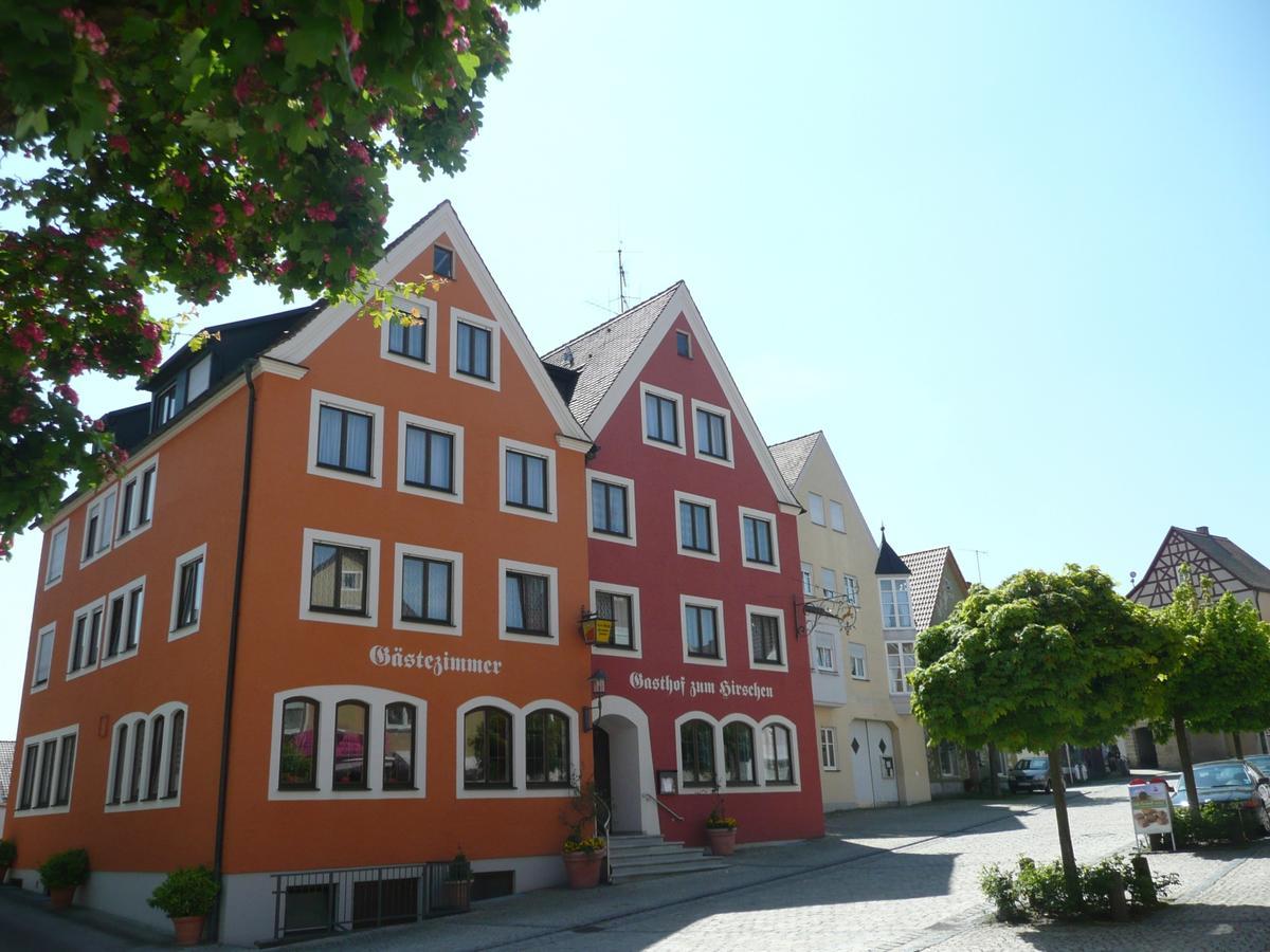 Hotel-Gasthof Zum Hirschen Durrwangen Exterior foto